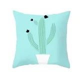 4PCS Home Cotton Decorative Fruits Printing Throw Pillow Case Cushion Covers For Sofa Couch Bed Chair