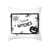 Halloween Holiday Pillowcase Boo Pumpkin Castle Cushion Pillow Cover