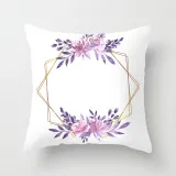 4PCS Flowers Love Home Cotton Decorative Throw Pillow Case Cushion Covers