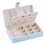 Arch PU Leather Jewelry Box For Girls and Women