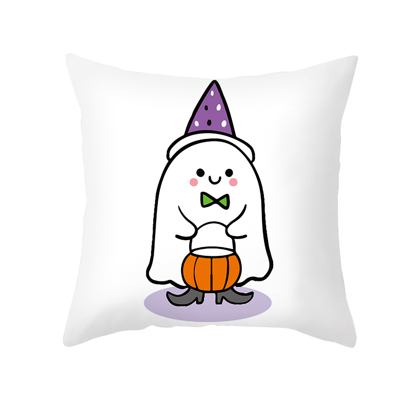 Halloween Holiday Castle Pillowcase Cartoon Cushion Pillow Cover