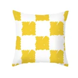4PCS Home Cotton Decorative Slogan Pattern Throw Pillow Case Cushion Covers For Sofa Couch Bed Chair