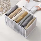 Drawer Organizer Divider Folable Closet Storage Box For Socks Shirt Pants Underwear