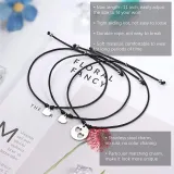 Mother's Day Gifts Bracelets Necklace Set Jewelry Matching Heart Bracelet from Daughter Mom