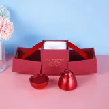 Hollow Out Opened I Love You Heart Necklace with Picture Color Printing Custom Gift