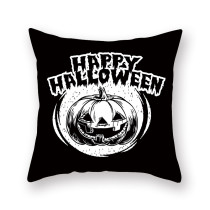 Halloween Holiday Pillowcase Cartoon Pumpkin Cushion Cover Sofa Cushion