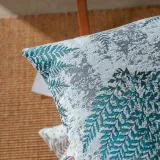 Hotsale Tropical Pattern Chenille Throw Pillows Geometric Jacquard Pillow Cases Cushion Covers