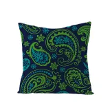 4PCS Home Cotton Decorative Printing Throw Pillow Case Cushion Covers For Sofa Couch Bed Chair