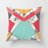 4PCS Geometric Marbling Home Decorative Throw Pillow Case Cushion Covers