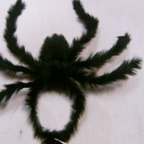 Halloween Simulation Props Black Spider Haunted House Bar Spider Web Decoration Supplies