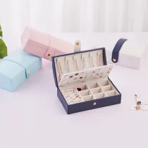 Arch PU Leather Jewelry Box For Girls and Women