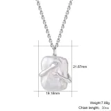 Give me a Hug Ring Necklace Love Style Hug Jewelry Set
