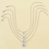 Mother Daughter Necklace Stainless Steel Dandelion Matching Friends Gifts for Mother's Day