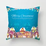 Home Decoration Christmas Ornaments Pillowcase Cushion Pillow Cover