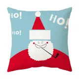 Santa Claus Pillowcase Home European Style Printed Sofa Cover