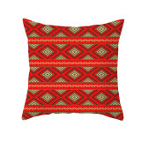 4PCS Home Stripe Pattern Cotton Decorative Throw Pillow Case Cushion Covers For Sofa Couch Bed Chair