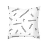 4PCS Home Cotton Decorative Slogan Pattern Throw Pillow Case Cushion Covers For Sofa Couch Bed Chair