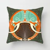 4PCS Elephant Pattern Design Home Cotton Decorative Throw Pillow Case Cushion Covers