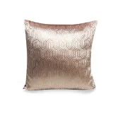 New Nordic Style Polyester Pillowcase Geometric Abstract Bronzing Cushion Covers