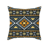 4PCS Home Cotton Decorative Bohemia Geometry Throw Pillow Case Cushion Covers For Sofa Couch Bed Chair