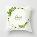 4PCS Flowers Love Home Cotton Decorative Throw Pillow Case Cushion Covers