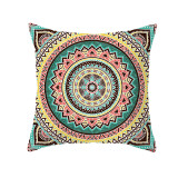 4PCS Home Cotton Decorative Multicolor Bohemian Throw Pillow Case Cushion Covers