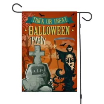 Halloween Holiday Flag Party Skeleton Garden Flag