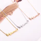 Mama Letter Necklace Ring Bracelet Dainty Jewelry Set Gift For Mom