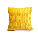 Velvet Plaid Pure Color Plush Cushion Cover Home Decor Pillow Cover For Living Room Bedroom Sofa