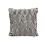 Trapezoidal Lattice Style Soft Velvet Decorative Throw Pillow Covers