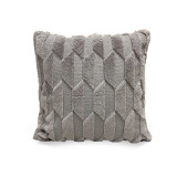 Trapezoidal Lattice Style Soft Velvet Decorative Throw Pillow Covers