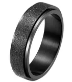 Spinner Fidget Stainless Steel Ring for Fidget Ring Anxiety Stress Relief