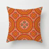 4PCS Home Cotton Decorative Multicolor Bohemia Throw Pillow Case Cushion Covers For Sofa Couch Bed Chair