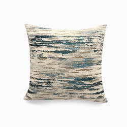 Chenille Vintage Abstract Style Jacquard Design Pillowcase Cushion Cover