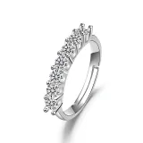 0.3 Carat Diamond Ring Eternity Engagement Wedding Band With Gift Box
