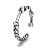 9PCS Silver Vintage Love Forever Stackable Finger Punk Rings Set