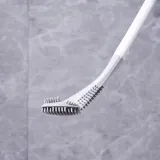 Toilet Brush Long-Handled Golf Brush Head Toilet Brush No Dead Ends Self-Opening and Closing Water-Proof Base