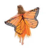 Halloween Holiday Cloak Kids Elf Angel Wings Christmas Stage Costumes
