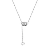 Full Drill Tassel Diamond Pendant Chain Jewelry Necklace