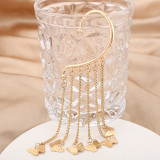 Gold Silver Plated Tassel Butterflies Long Earrings