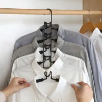 Shirt Hangers Non Slip Space Saving Closet Organizer Stainless Steel Coats Hangers