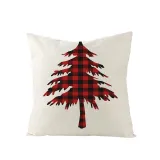 Home Decoration Christmas Snowflake Pillowcase Cushion Pillow Cover
