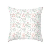 4PCS Flowers Home Cotton Decorative Throw Pillow Case Cushion Covers For Sofa Couch Bed Chair