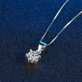 Classic Silver Zircon Diamond Pendant Chain Jewelry Earrings Necklaces Rings Jewelry Sets