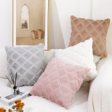 Large Diamond Super Cozy Woven Luxury Pillowslip  Pillow Cover For Bedroom Sofa