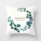 4PCS Flowers Love Home Cotton Decorative Throw Pillow Case Cushion Covers