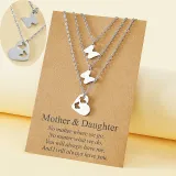 Mother Daughter Jewelry Set Hollow Butterfly Bracelets Gift For Mother's Day