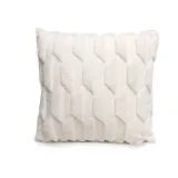 Trapezoidal Lattice Style Soft Velvet Decorative Throw Pillow Covers