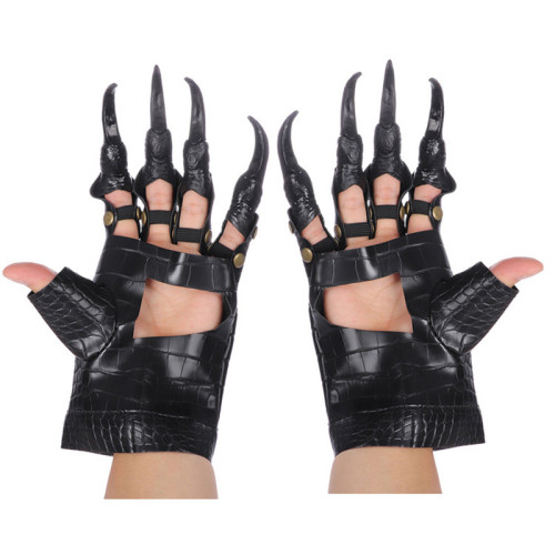 Halloween Holiday Carnival Ball Props Accessories Cosplay Dress Up Gloves Dragon Claw