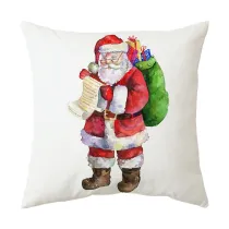 Home Decoration Christmas Hug Pillowcase Home Decoration Holiday Printing Sofa Pillowcase